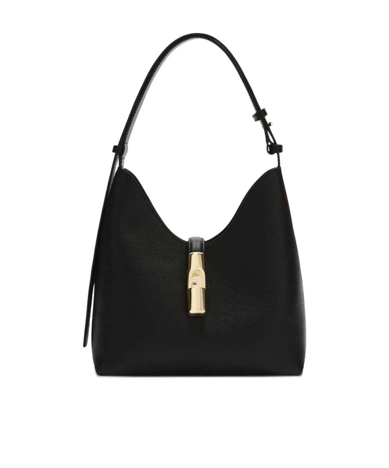 Furla Small Goccia Shoulder Bag In Black