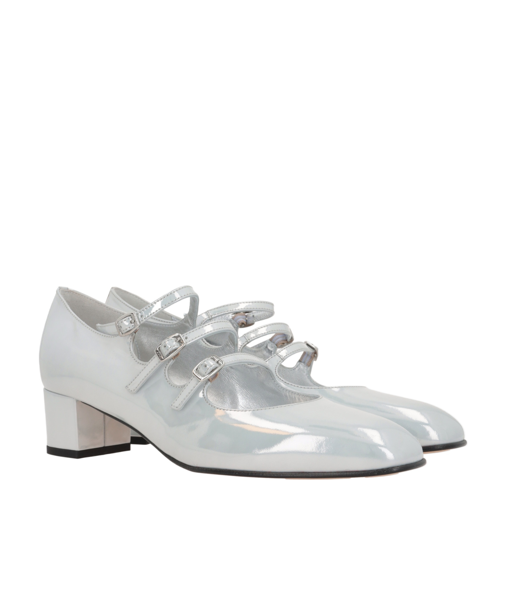 Carel Paris 40mm Kina Pumps In White