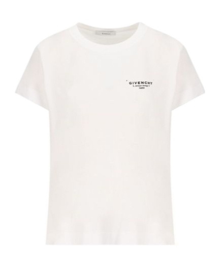 Givenchy Regular Fit Cotton T-shirt With Logo Design