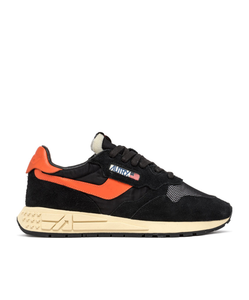 Autry Reelwind Low Sneakers In Black