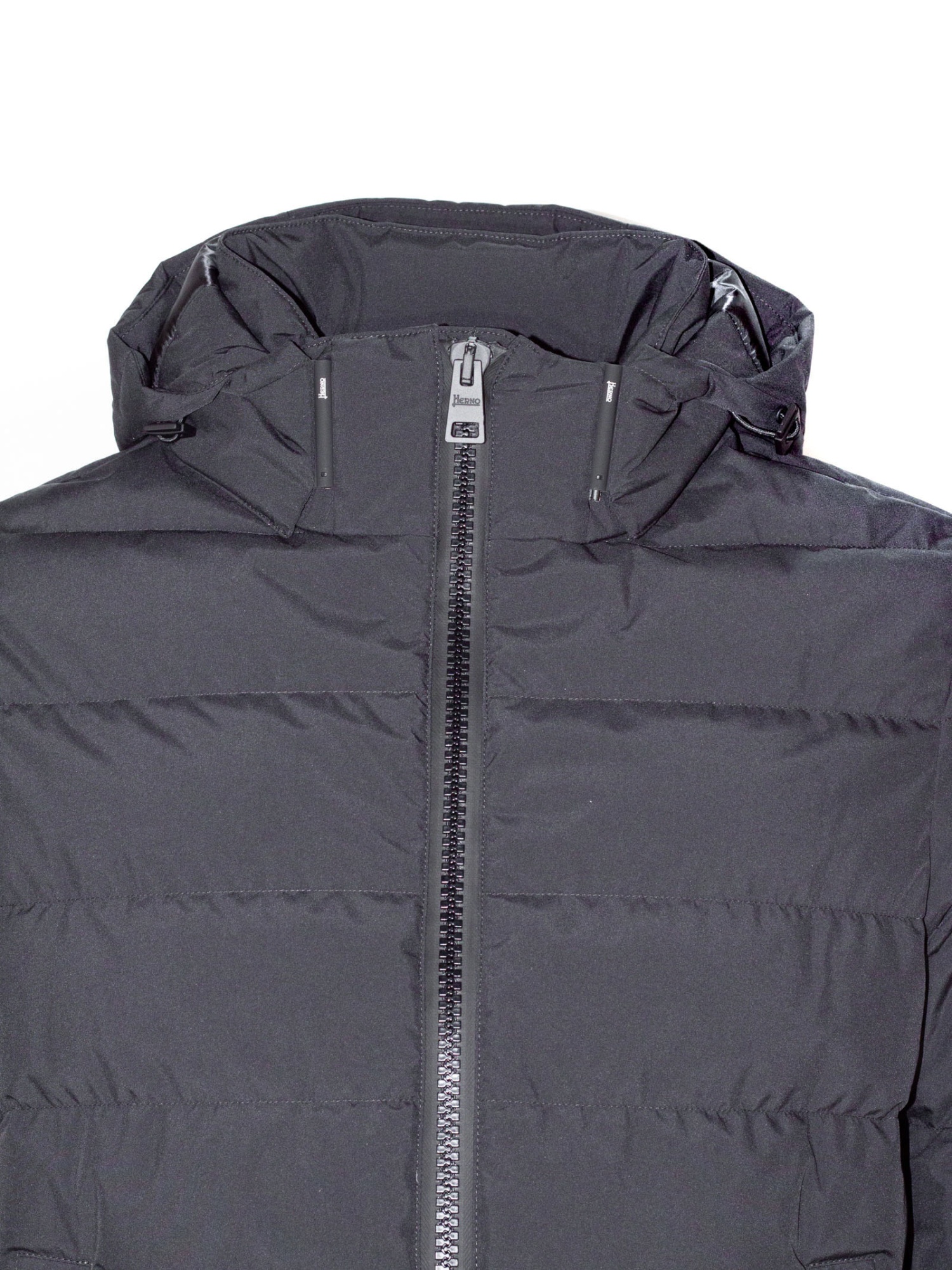 Herno Gore Windstopper Laminar Parka In Black
