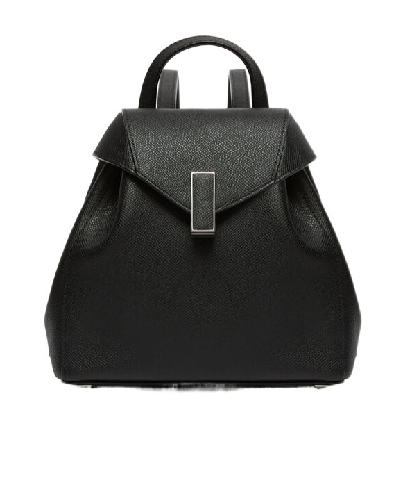 Valextra Iside Backpack Mini In Black