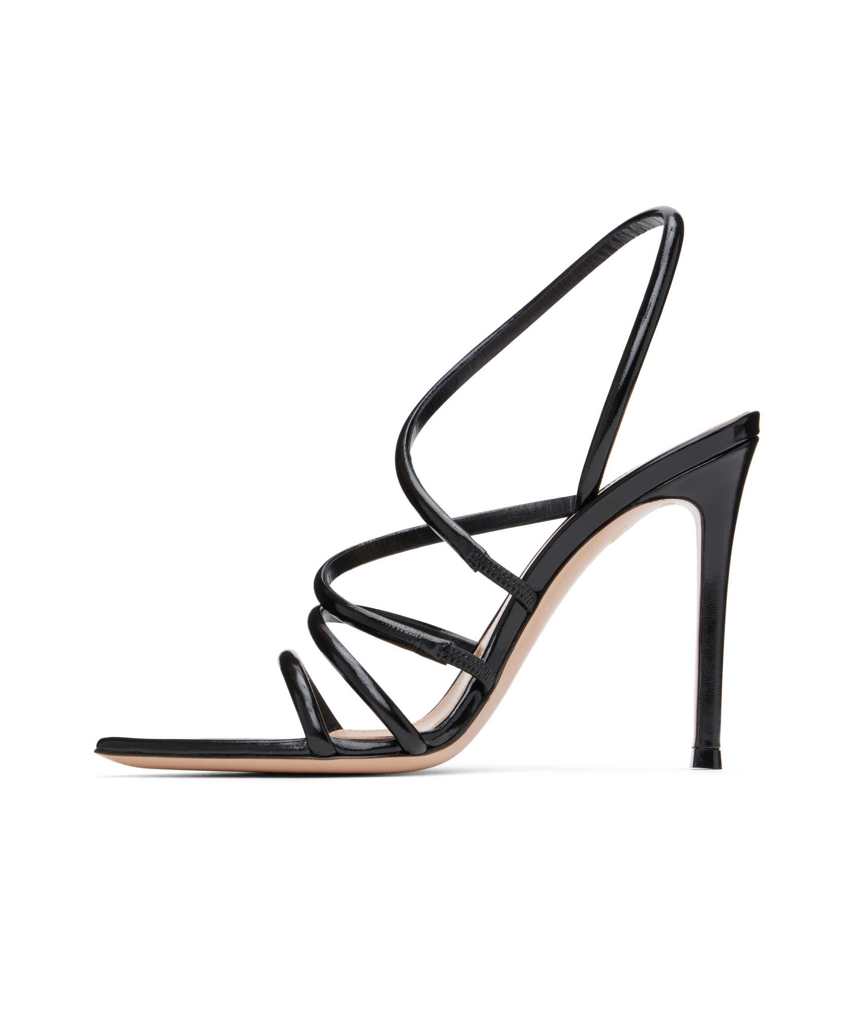 Gianvito Rossi Open-toed High-heeled Sandals In Black