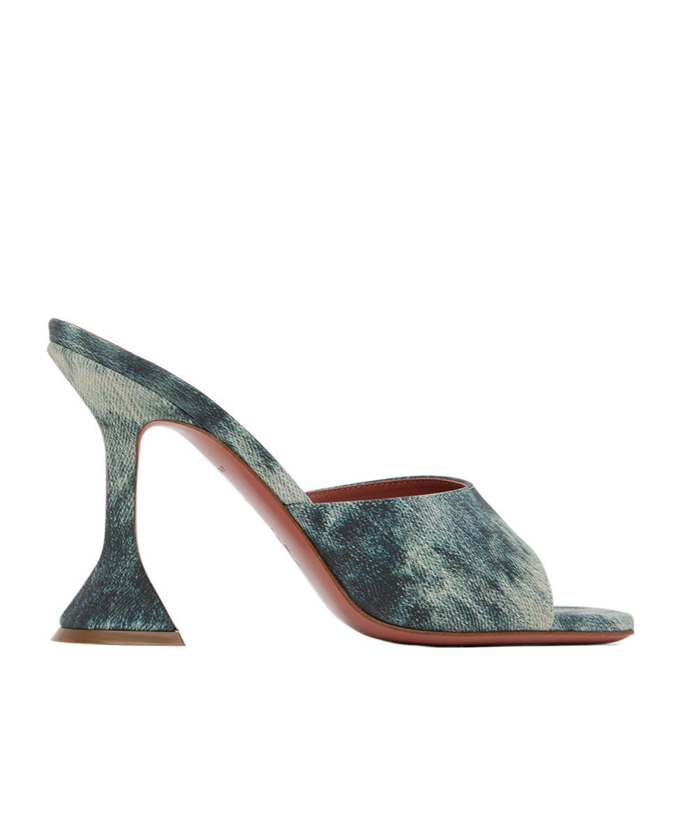AMINA MUADDI LUPITA SQUARE-TOED HEELS SANDALS 