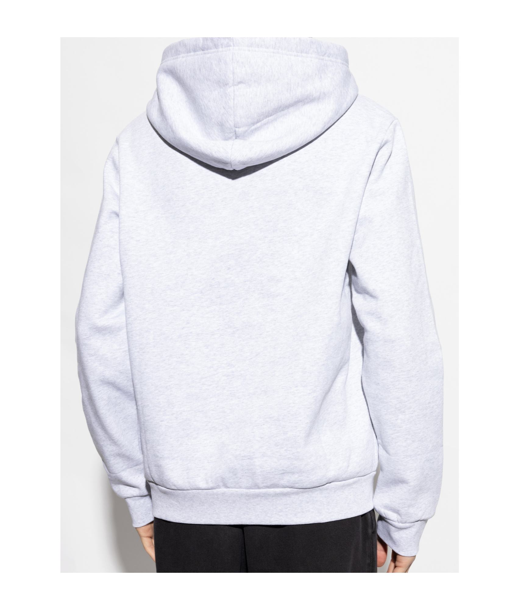 Apc A.p.c. Logo Printed Drawstring Hoodie In White