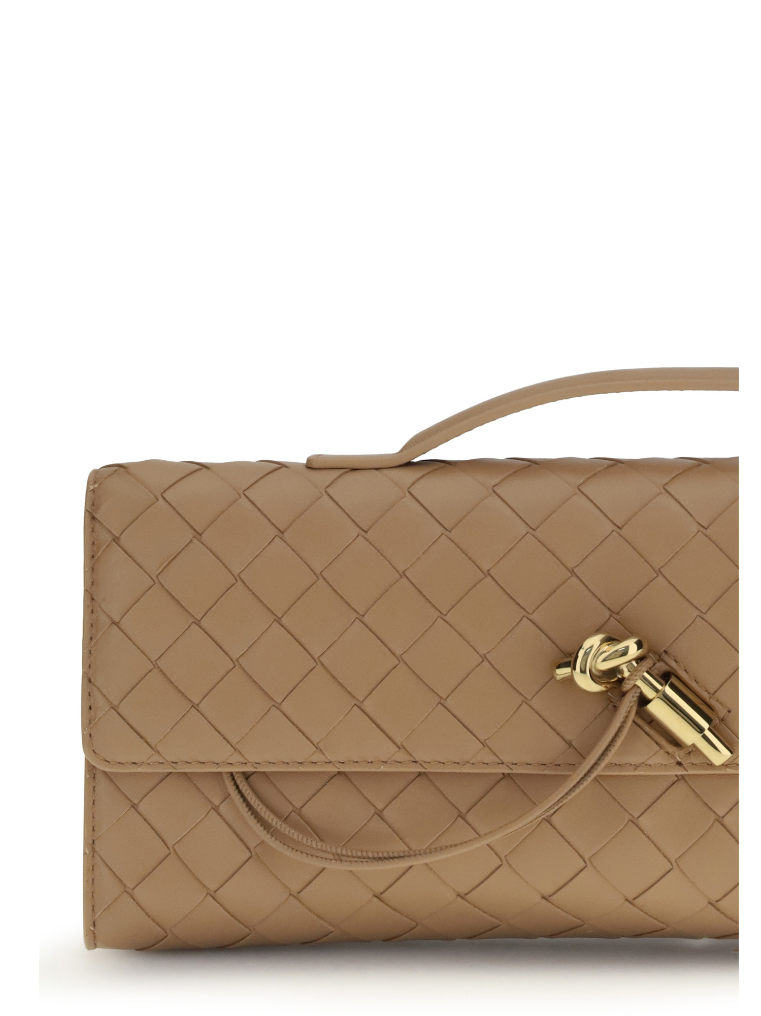 Bottega Veneta Women Long Andiamo Clutch In Brown