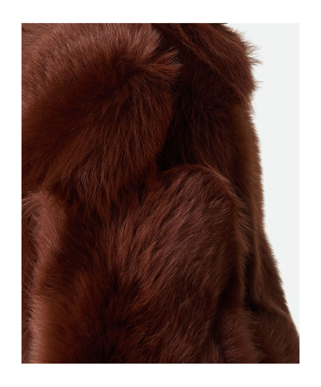 Bottega Veneta Toscana Shearling Cropped Blouson In Brown