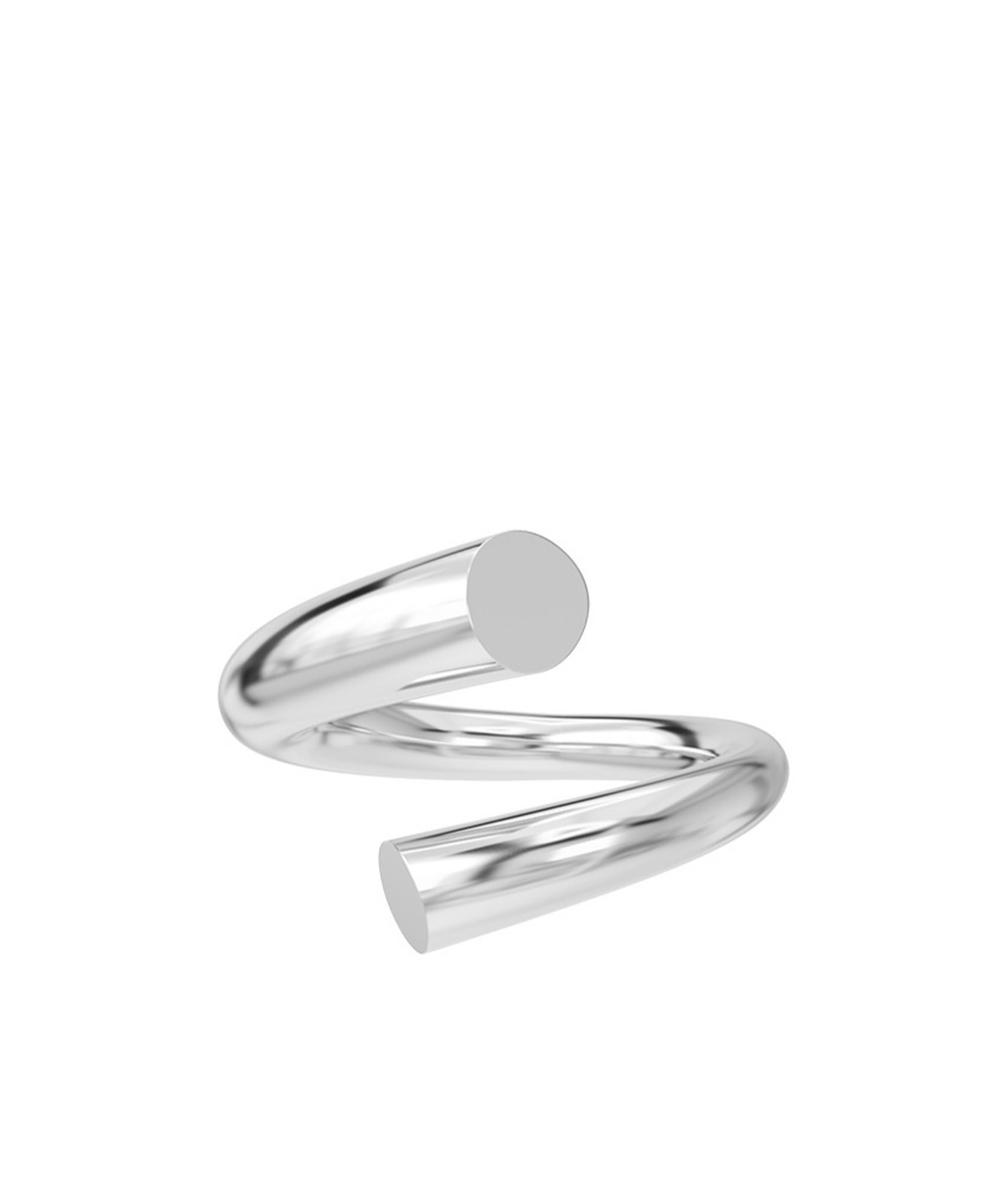 Charlotte Chesnais Open Ring In White
