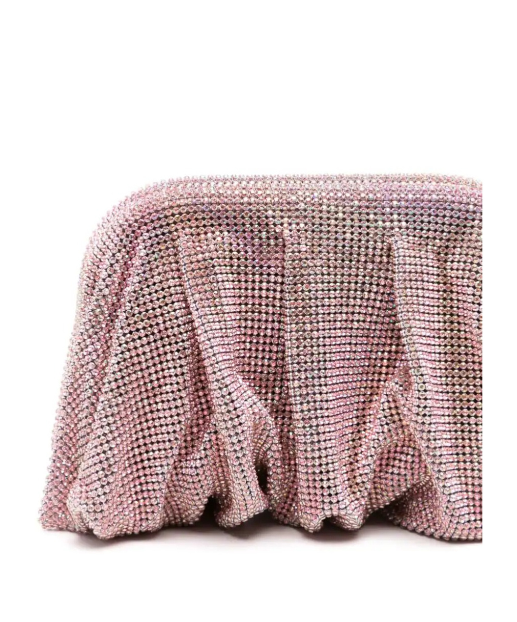 Shop Benedetta Bruzziches Petite Venus Clutch In Pink