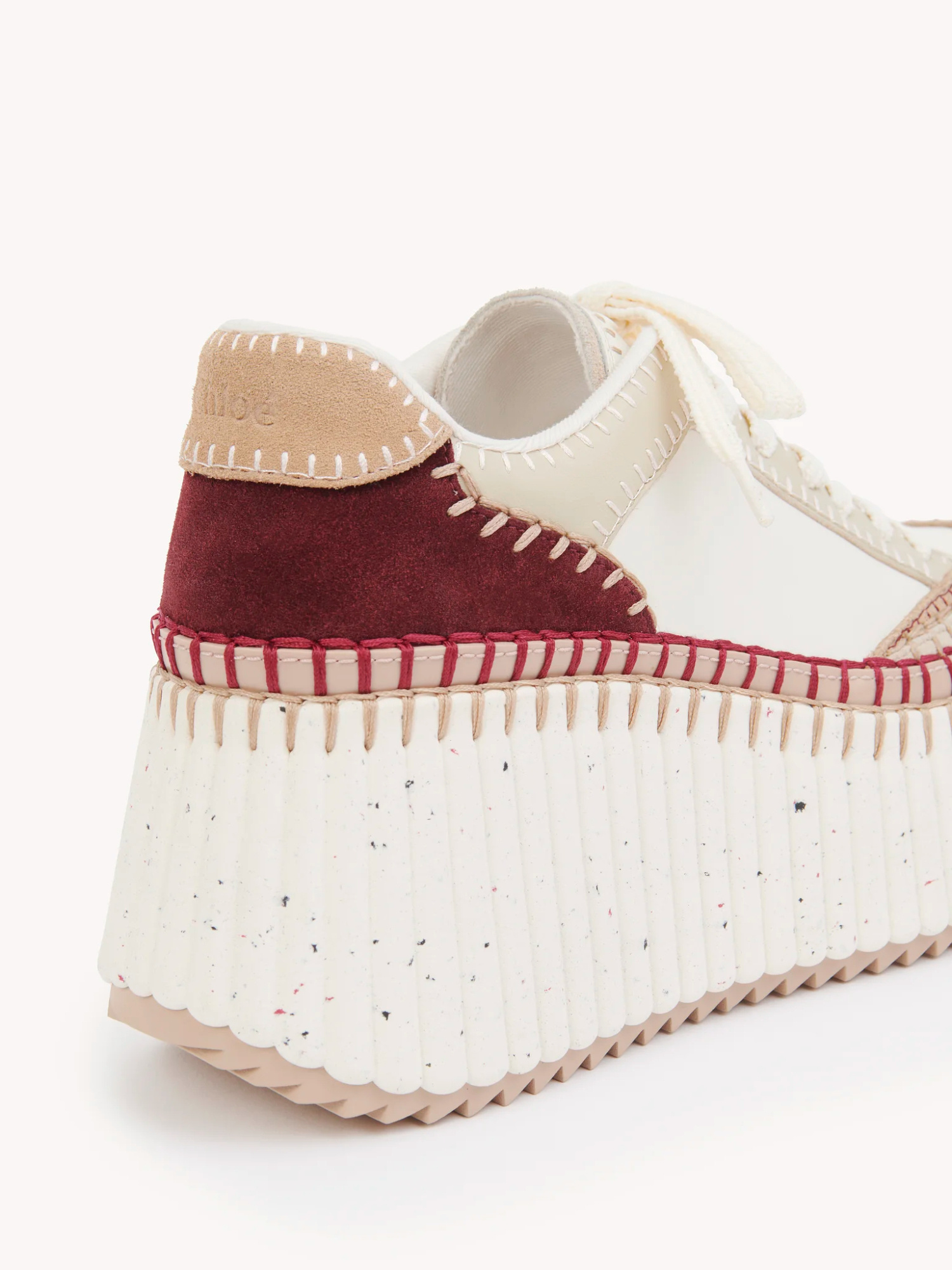Chloé Nama Platform Sneakers In Multi