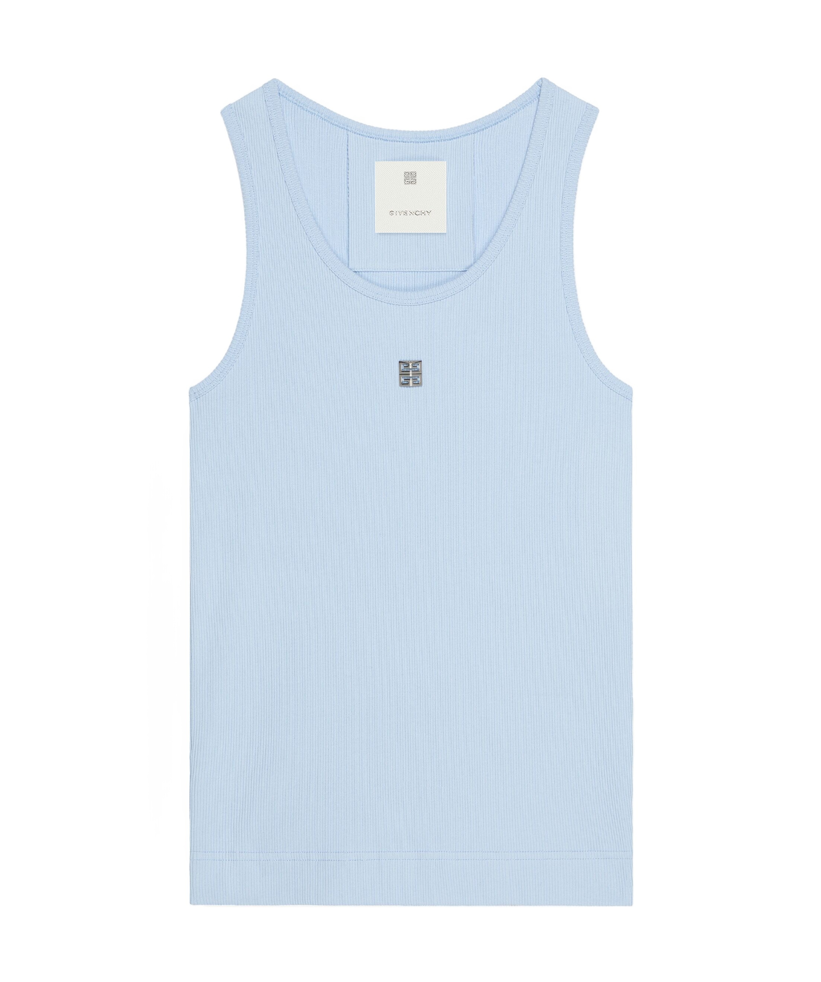 Givenchy 4g Cotton Top In Blue