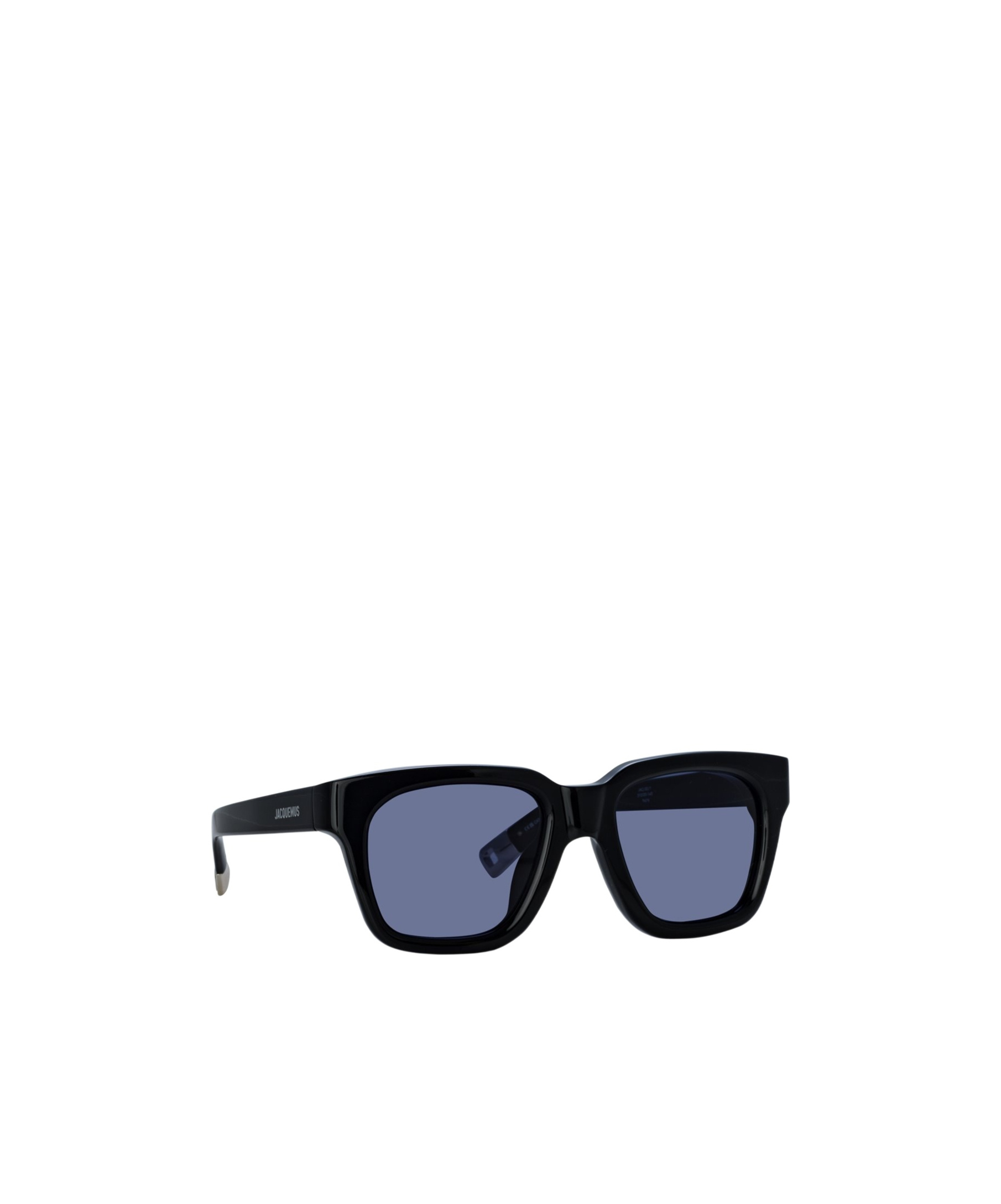 Jacquemus Logo Sunglasses In Black