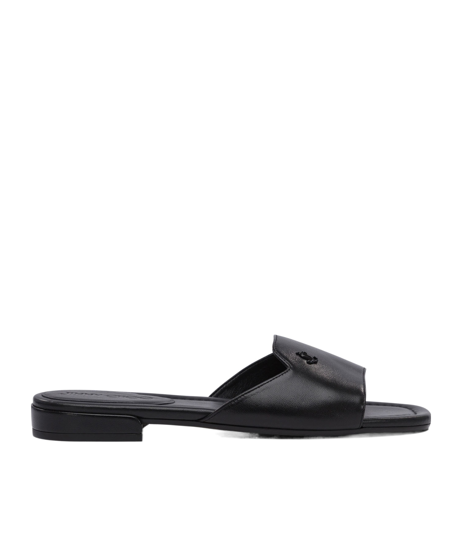 Shop Jimmy Choo Dina Slides In Black