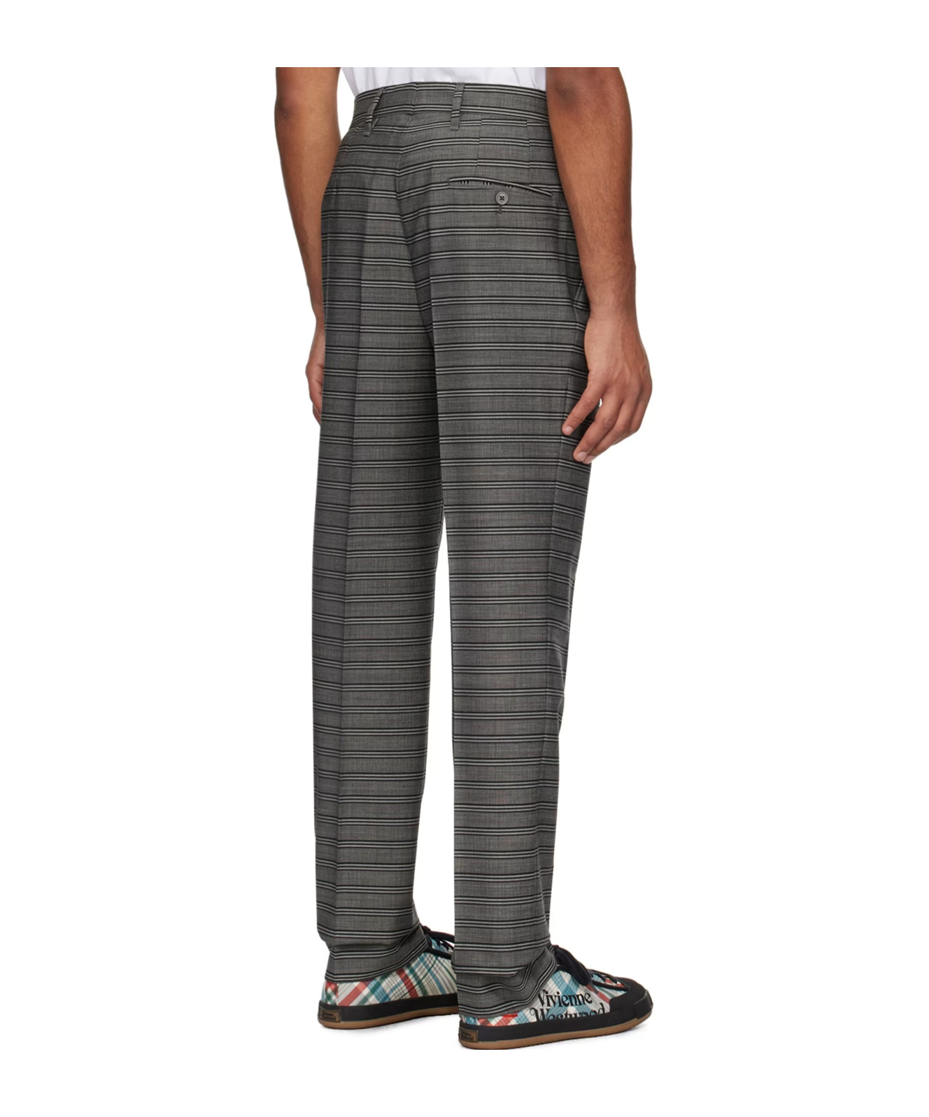 Vivienne Westwood Cruise Belt-loop Casual Pants In Black