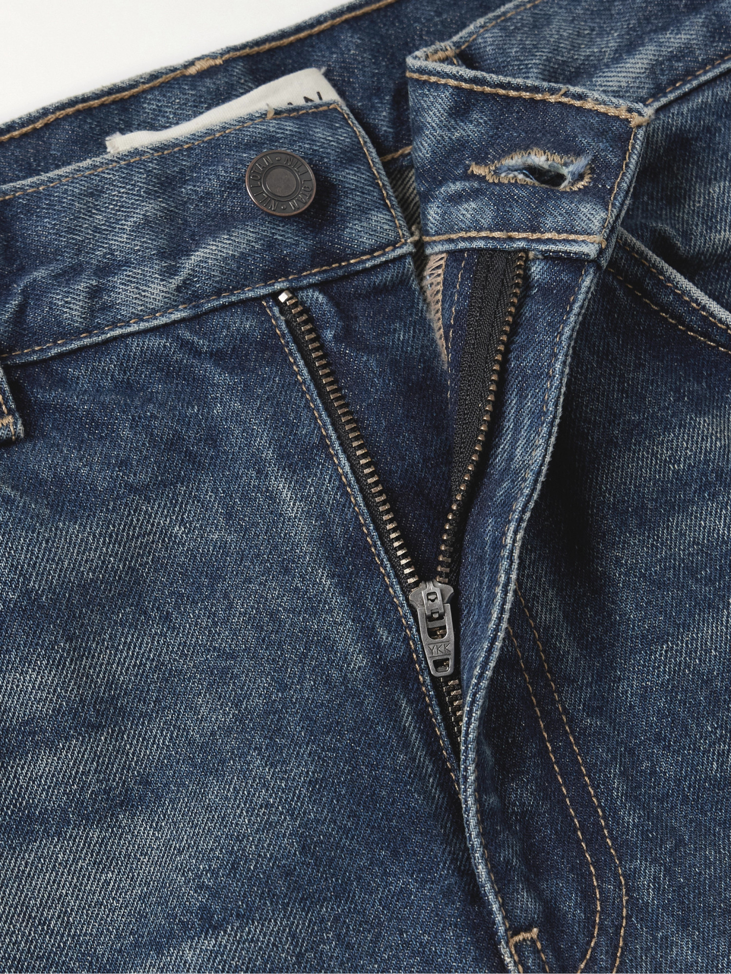 Nili Lotan Roe Flared Jeans In Blue