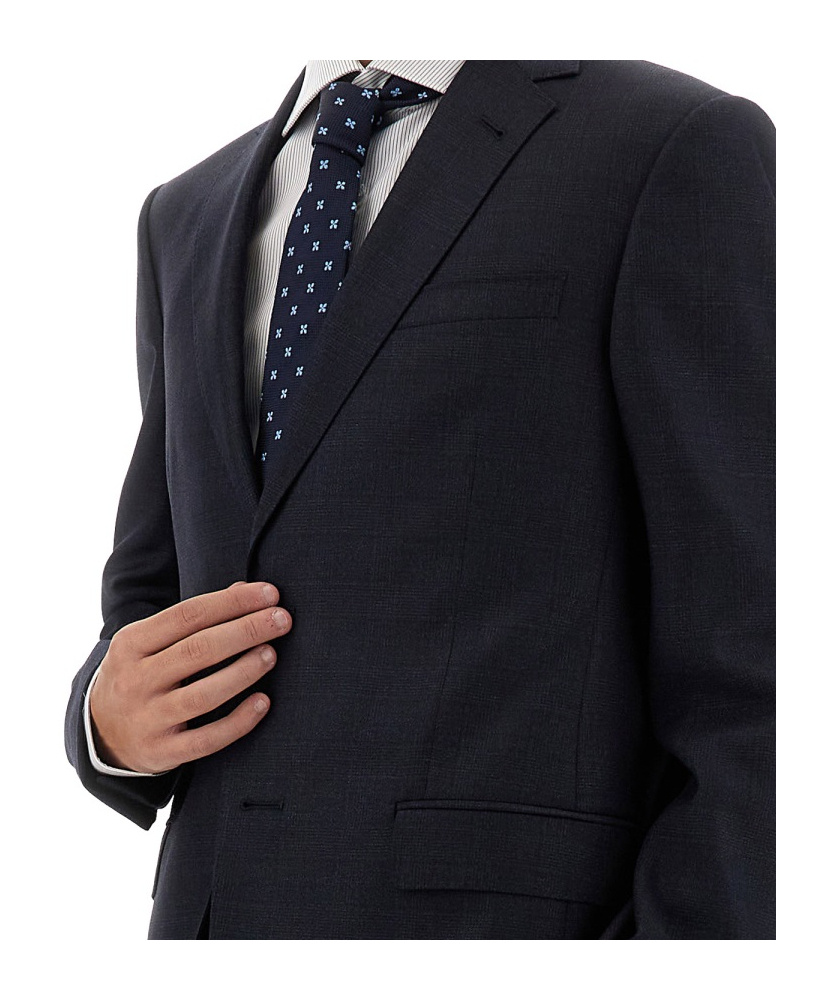 Zegna Single-breasted Dress In Black