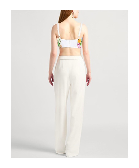 Dolce & Gabbana Printed Corset In White