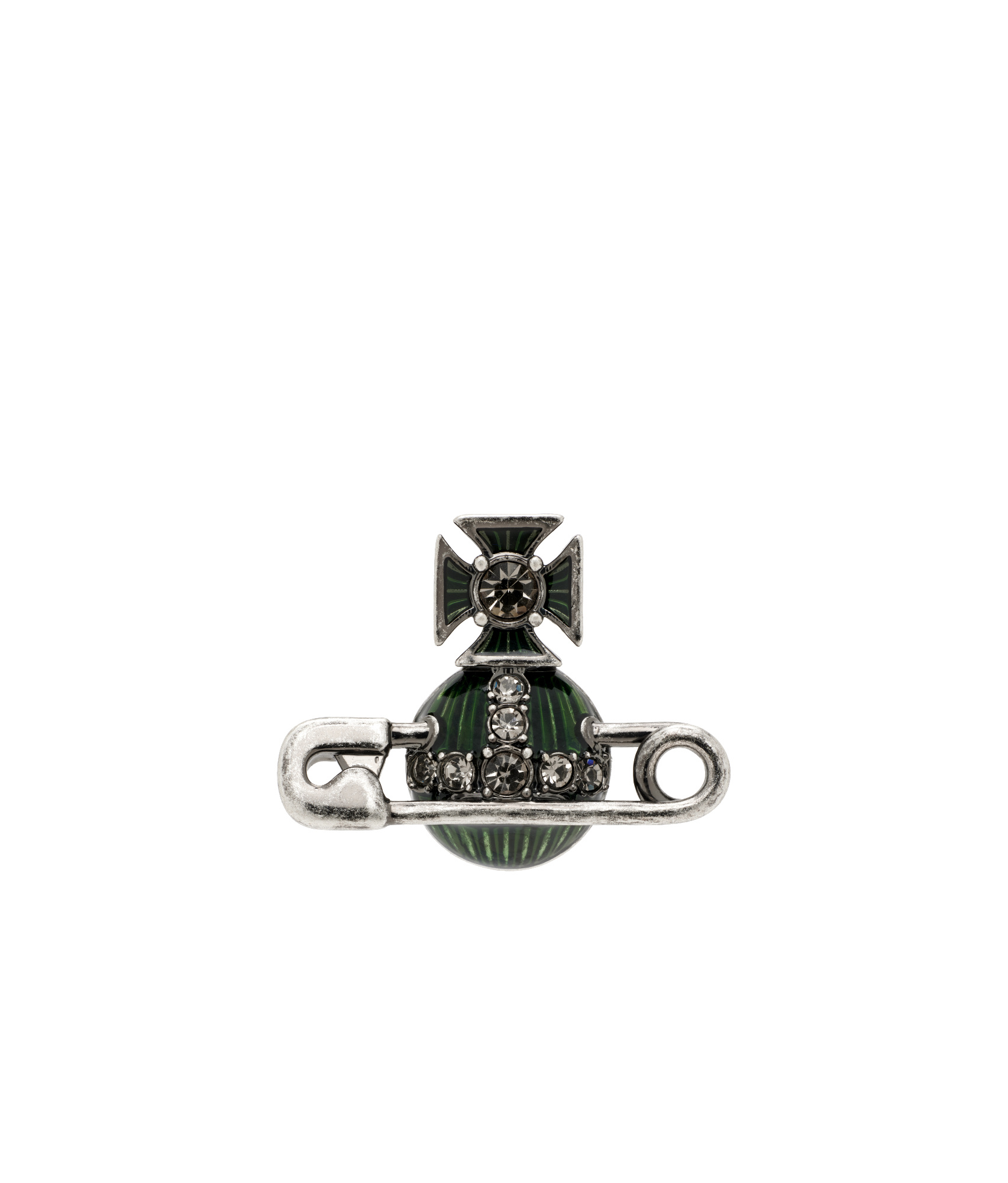 Vivienne Westwood Kitty's Single Earrings In Black