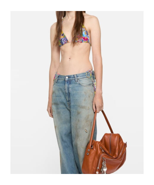Acne Studios Two-piece Swimsuit In Multi