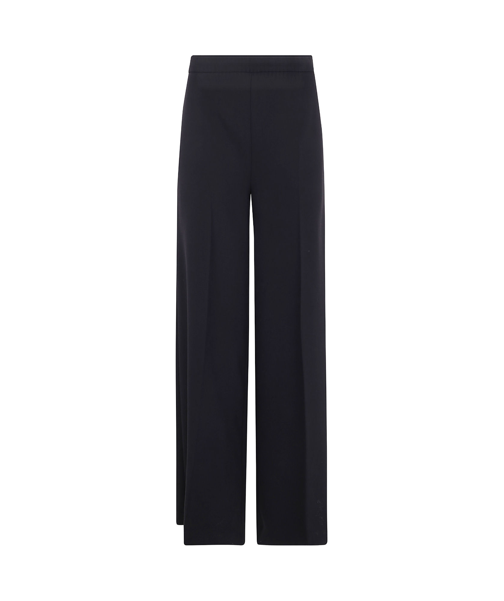 Twinset Wide-leg Casual Pants In Black