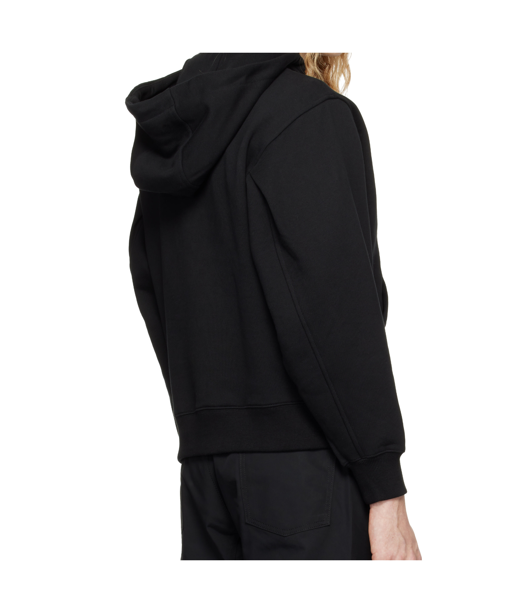 Ader Error Hooded Sweater In Black