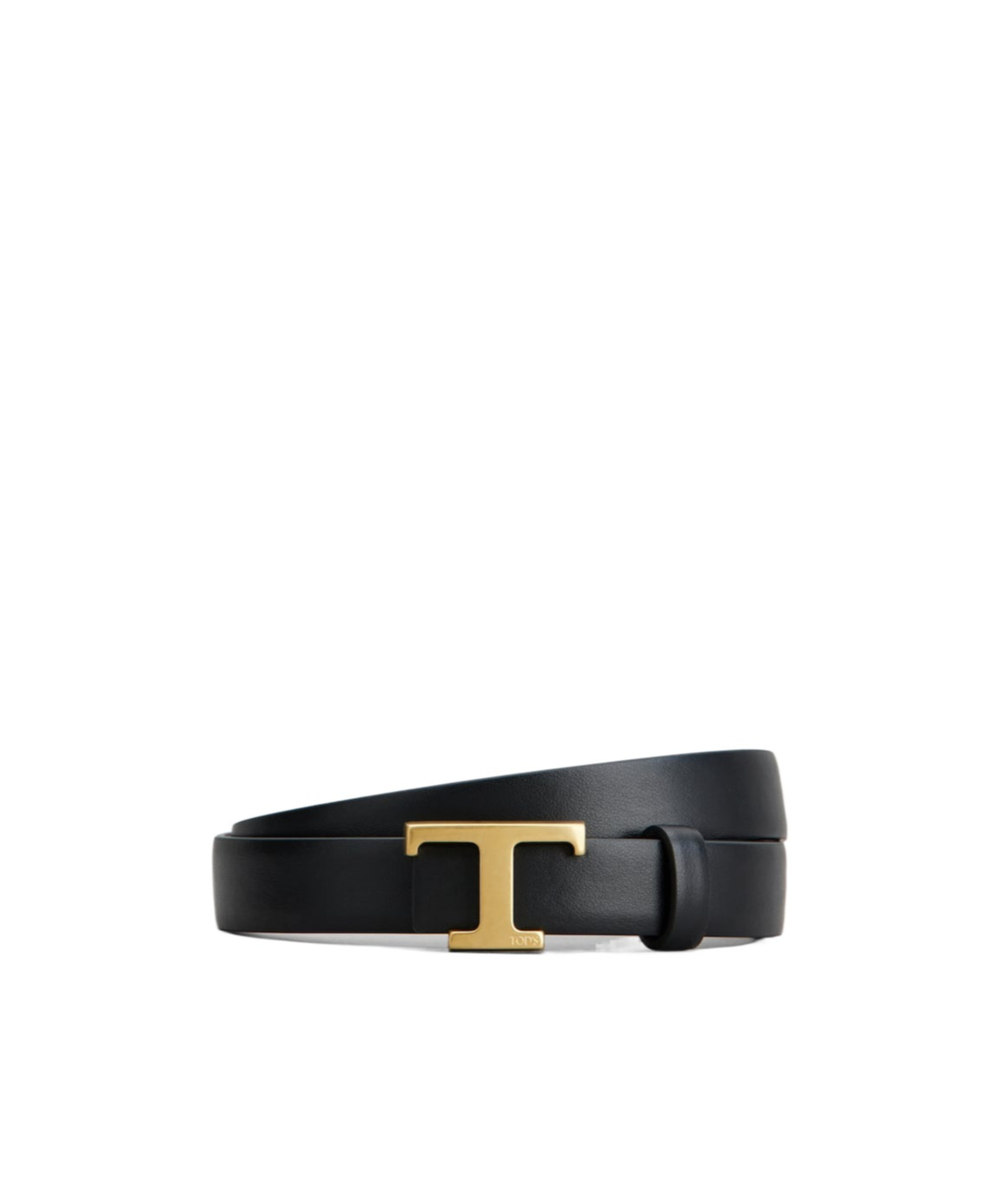 Tod's T-timeless Leather Belt In Black