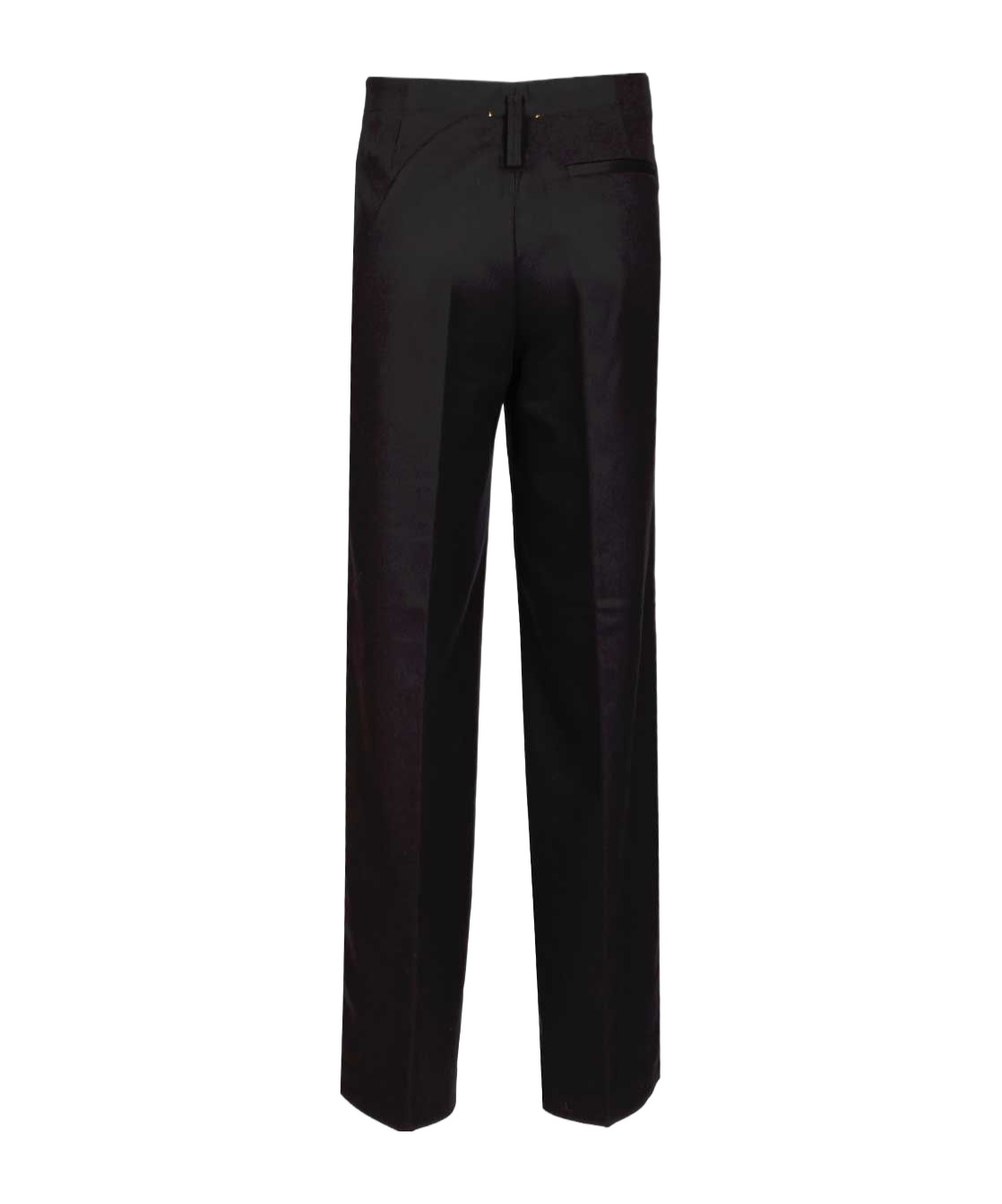 Forte Forte Belt Loop Casual Pants In Black