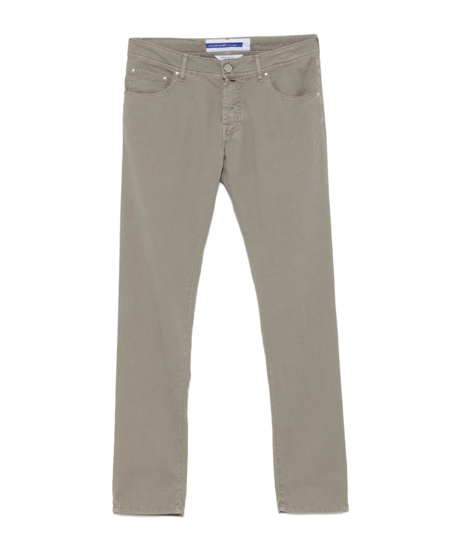 Jacob Cohen Jeans With Belt Loops In Nude