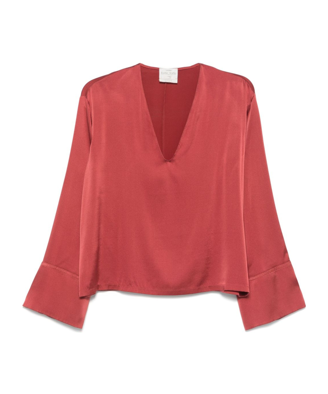 Forte Forte Silk V-necked Blouse