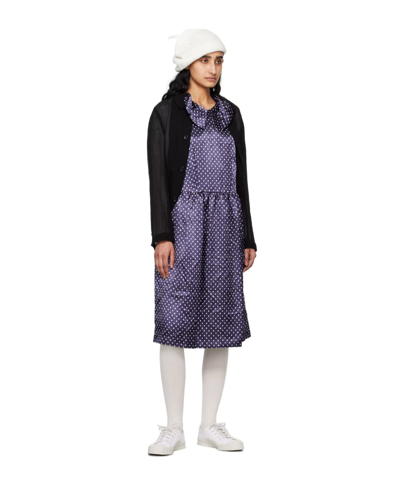 COMME DES GARÇONS POLKA DOT MID-LENGTH DRESS