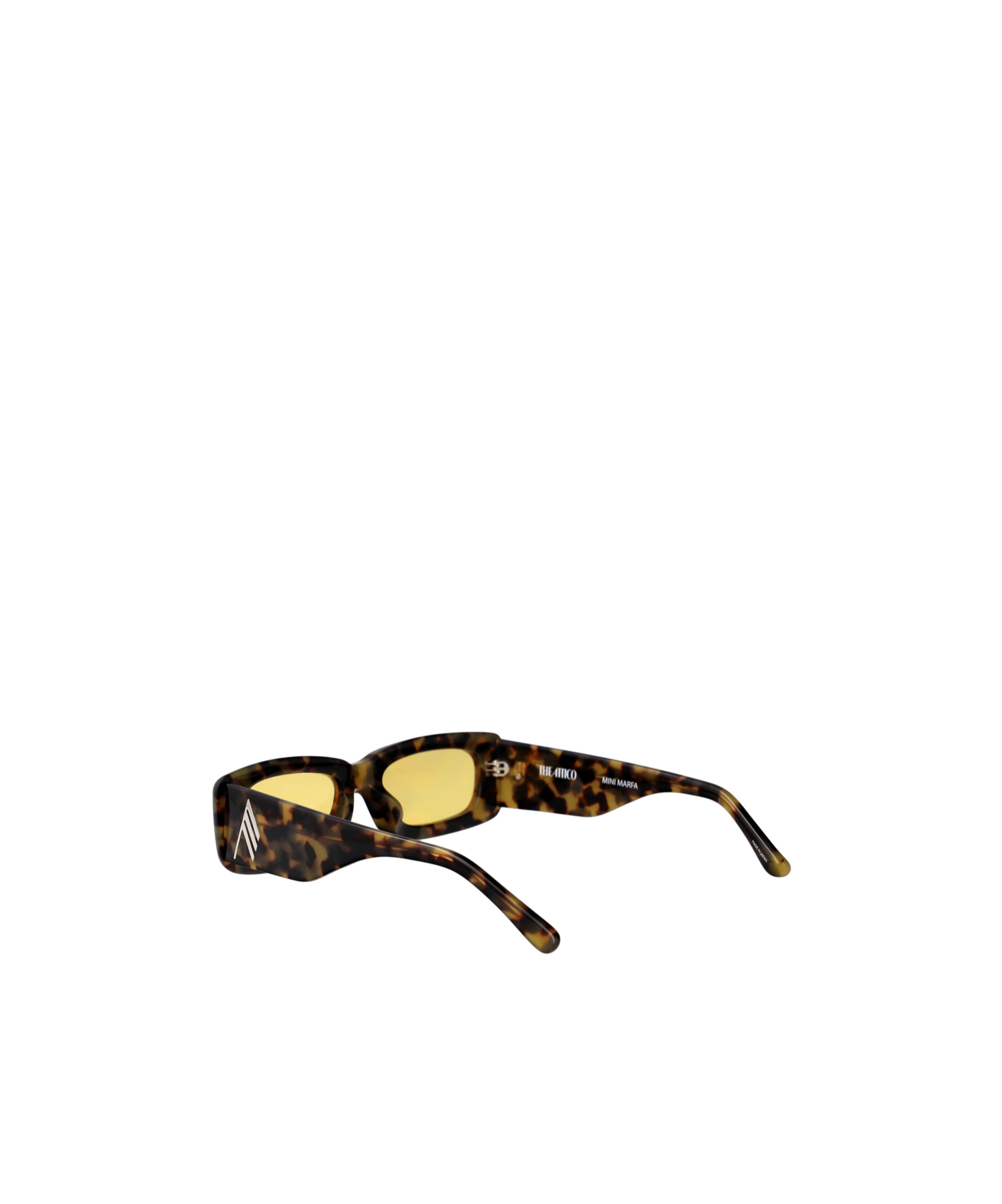 Attico Mini Marfa Sunglasses In Yellow