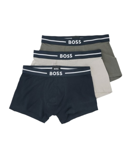 HUGO BOSS ELASTIC WAIST BRIEFS THREE-PACK 