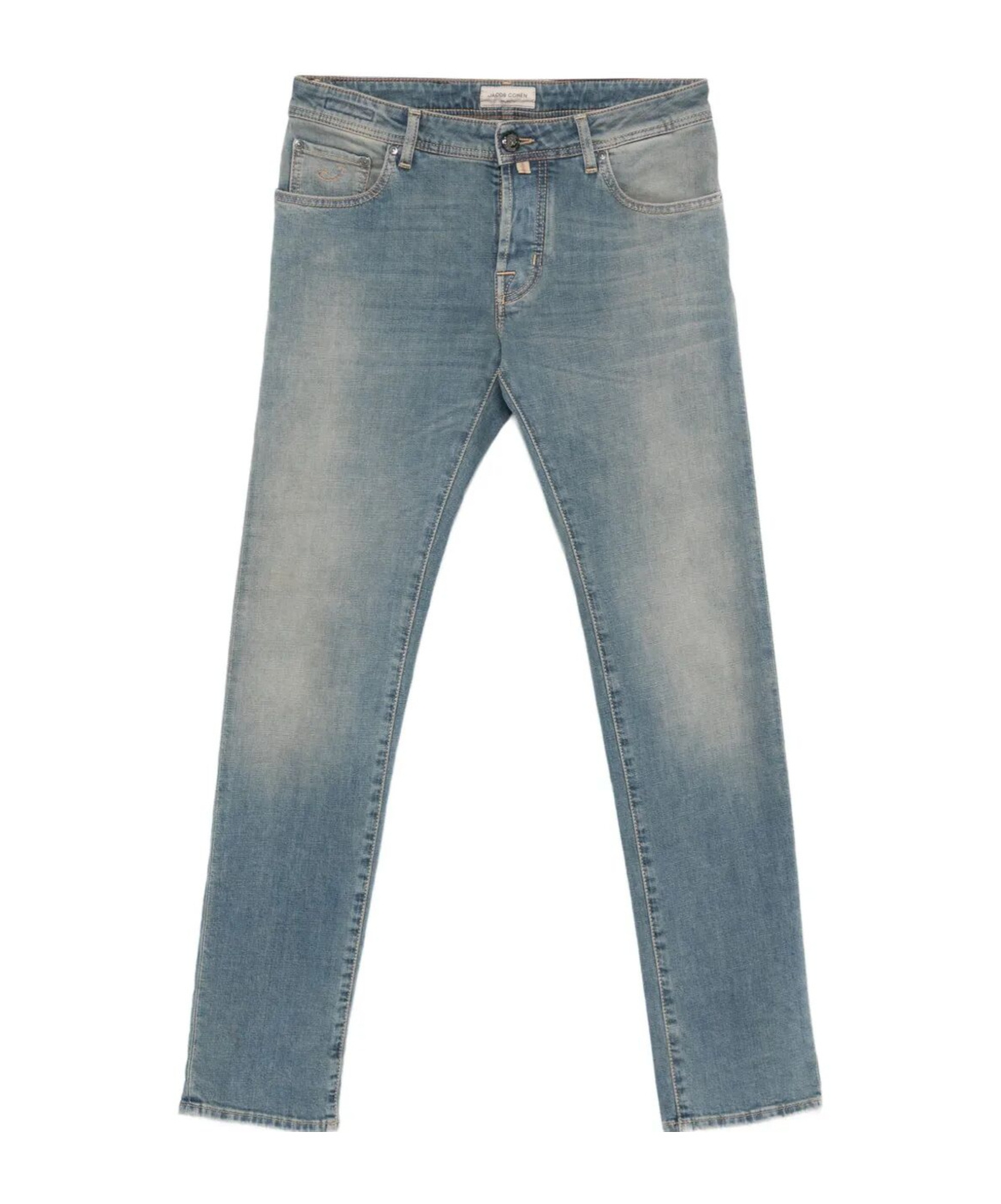 Jacob Cohen Nick 5-pocket Slim Fit Pants In Blue