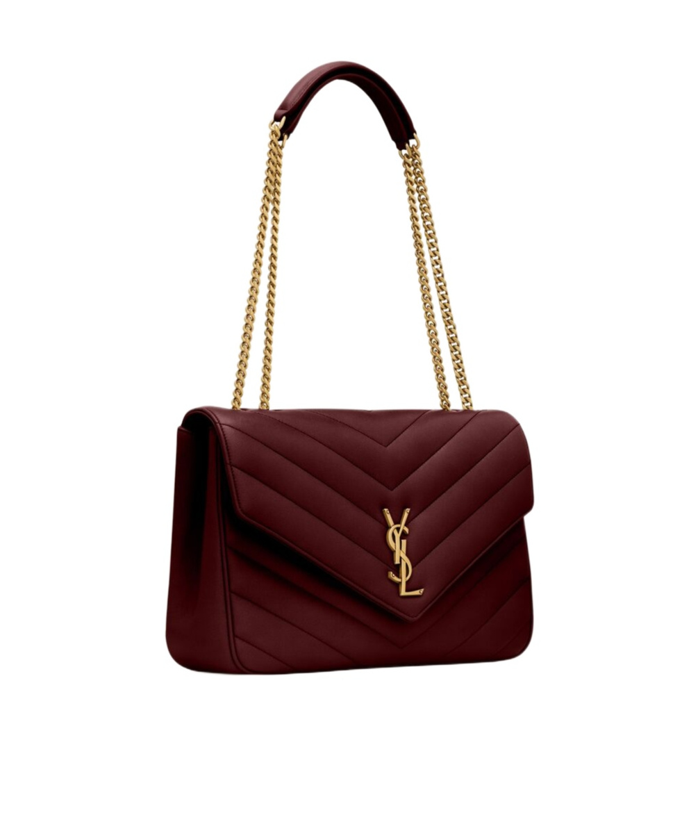 SAINT LAURENT LOULOU LARGE IN MATELASSÉ LAMBSKIN 