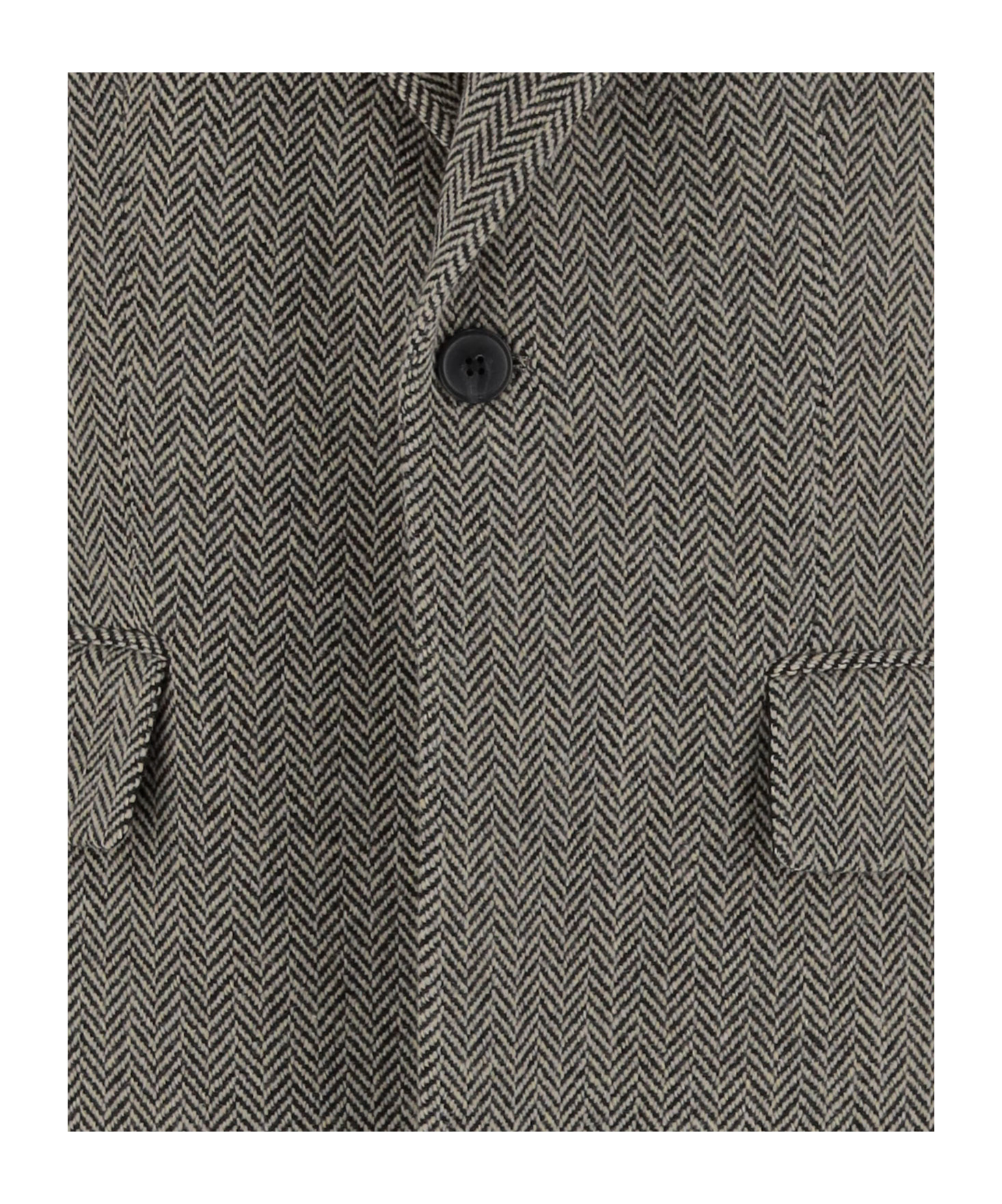 Polo Ralph Lauren Herringbone Pattern Wool Blend Coat