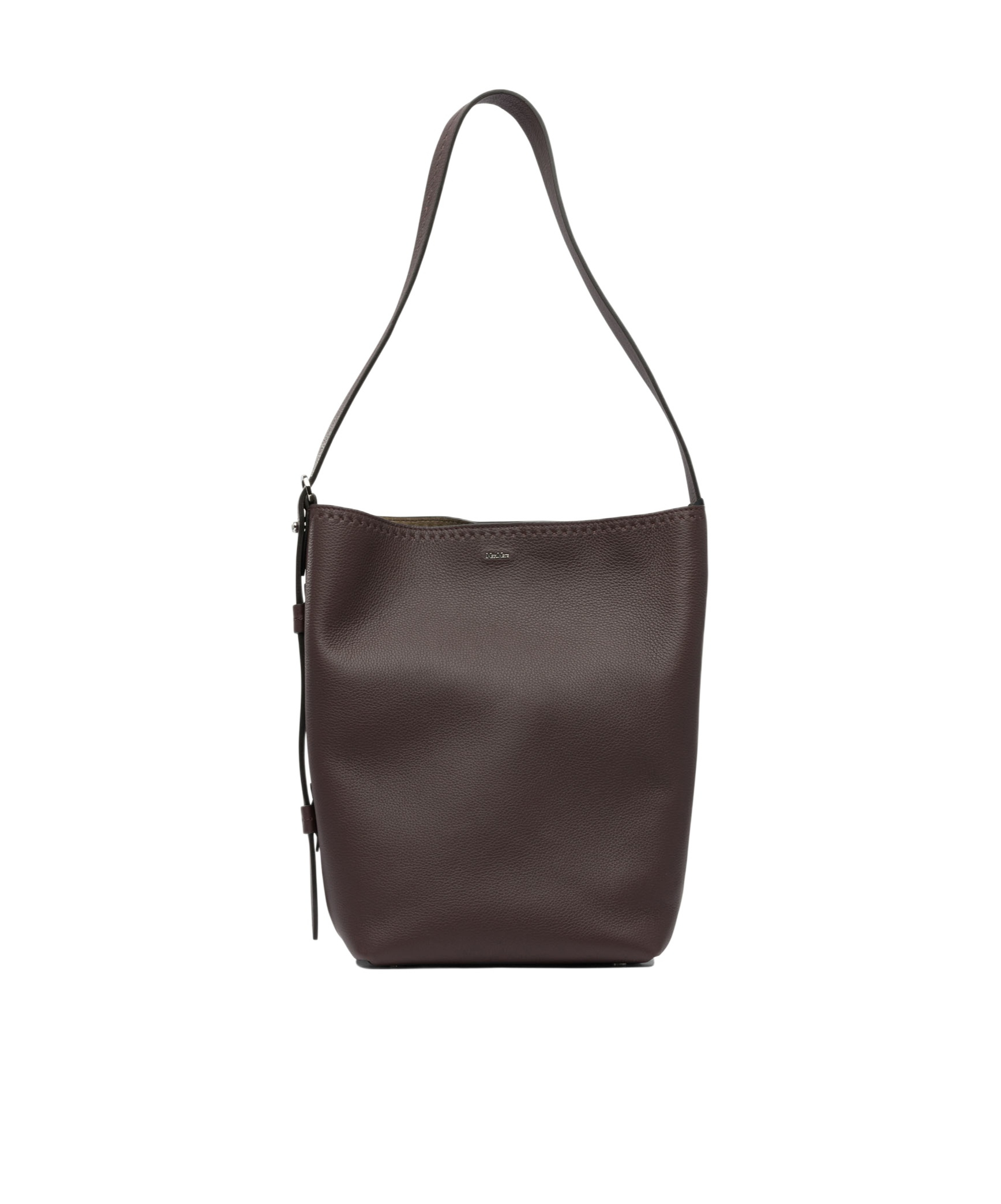 Max Mara Shoulder Bag With Handle In Black