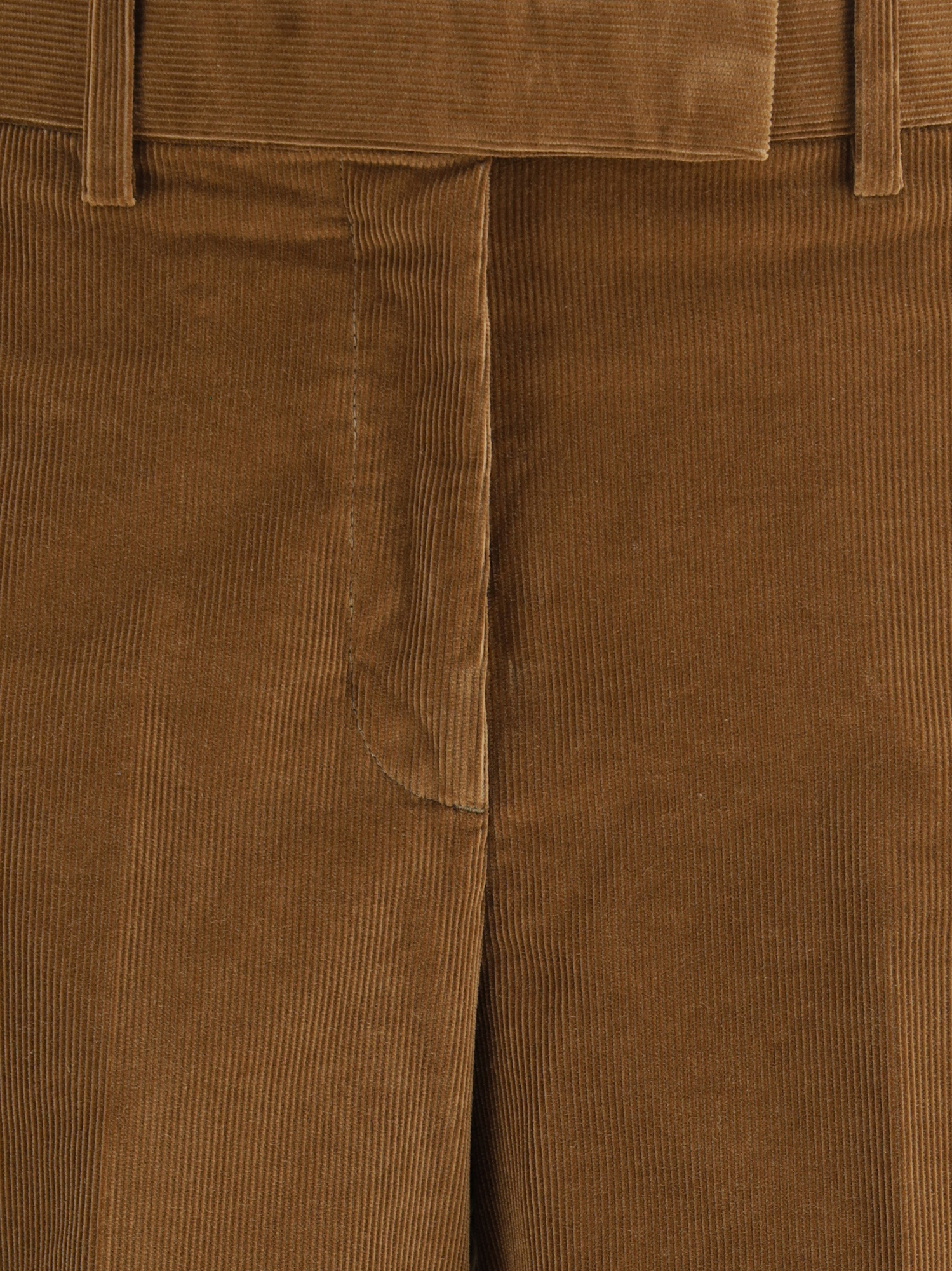 Thom Browne Belt Loop Casual Pants In Brown