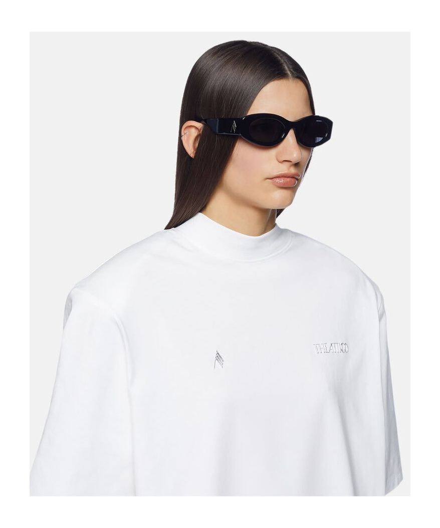Attico Berta Sunglasses In Black
