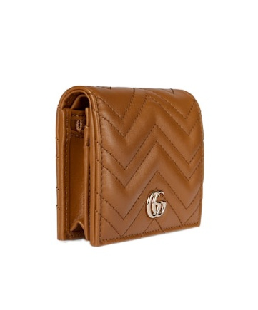 Shop Gucci Gg Marmont Mini Wallet