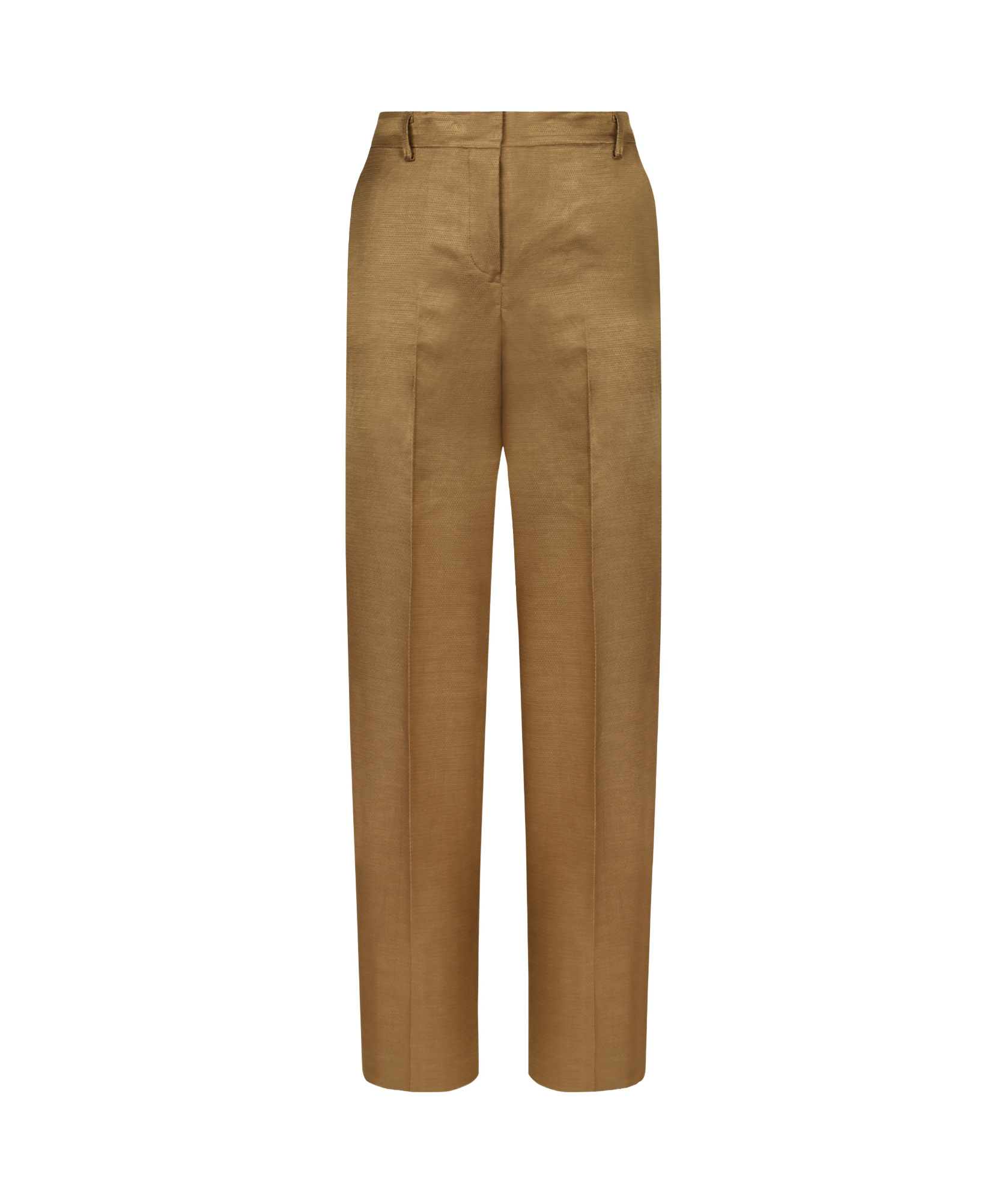 Pt01 Belt Loops Slacks In Brown