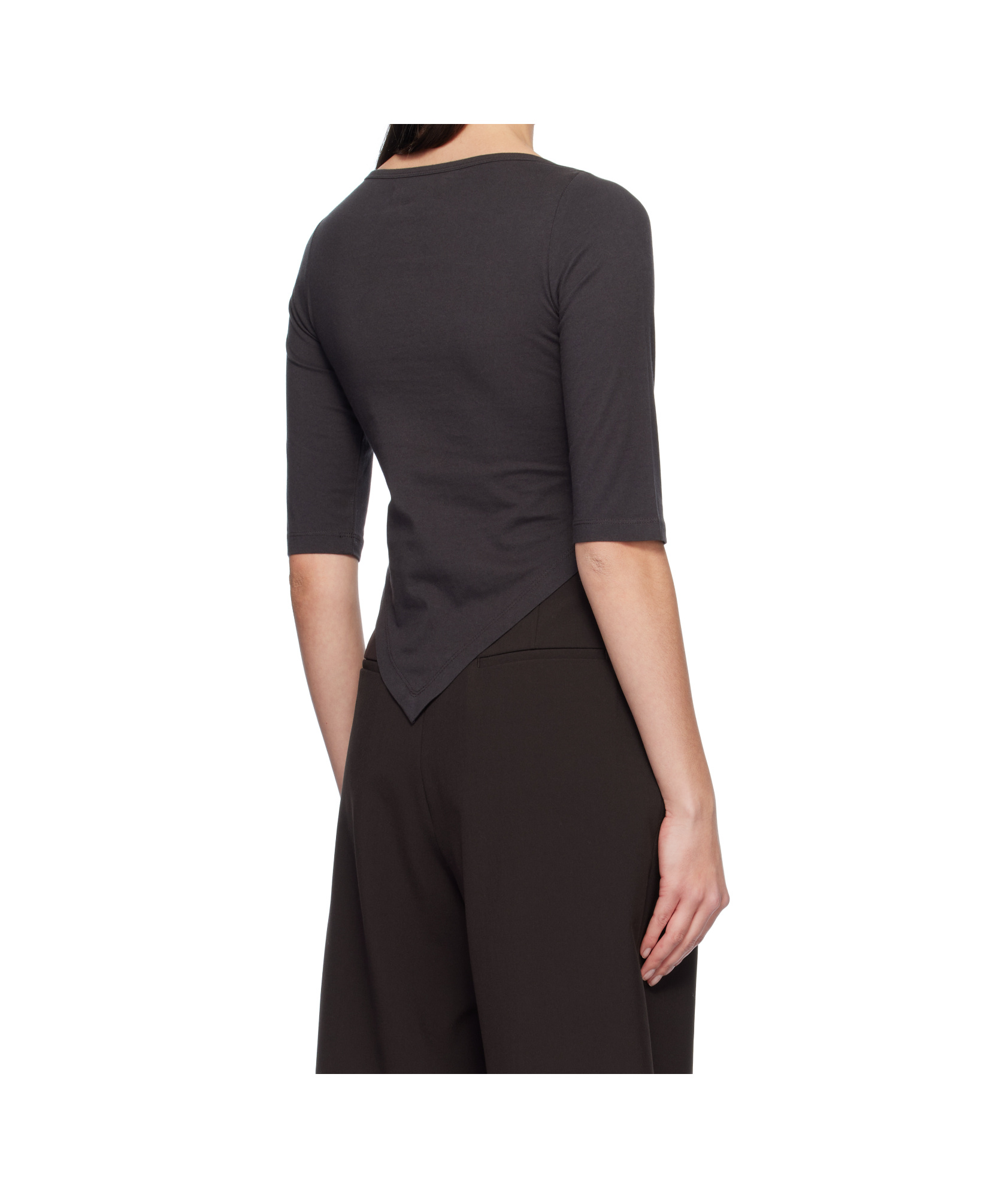 Gimaguas Ssense Exclusive Gray Saona T-shirt In Dark Gray