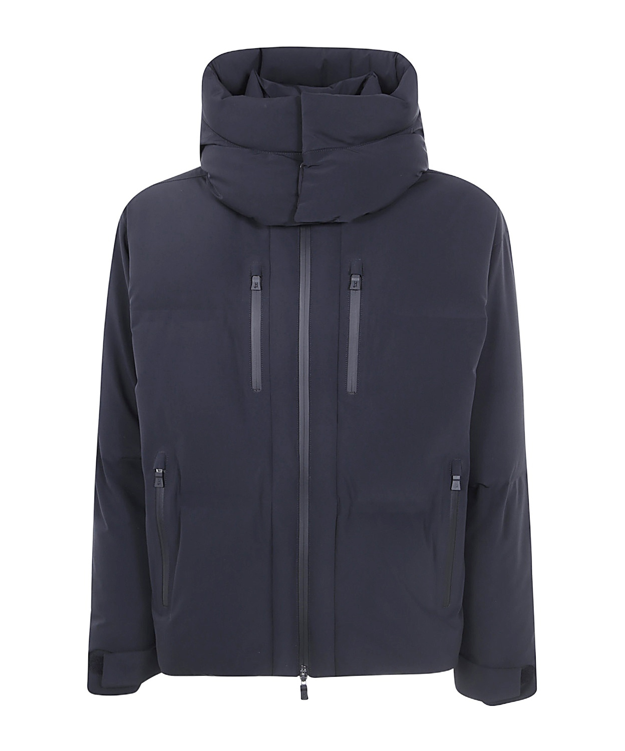 Herno Men's Parka Short In Black