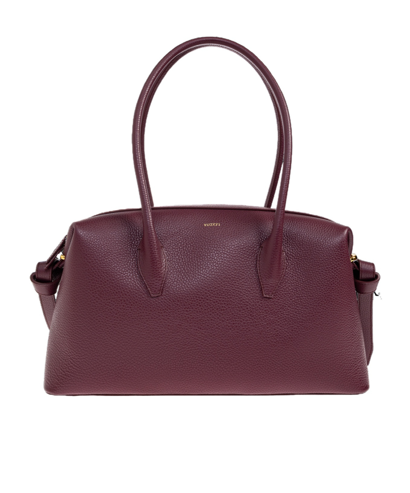 Yuzefi Zipper Shoulder Bag In Red