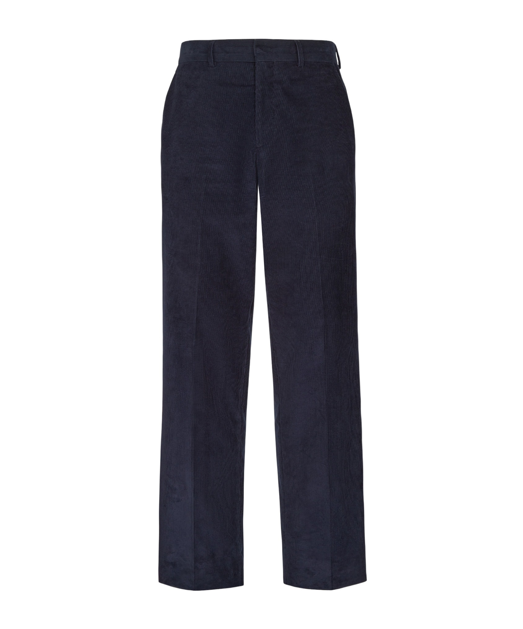 Fendi Belt-loop Casual Pants In Black