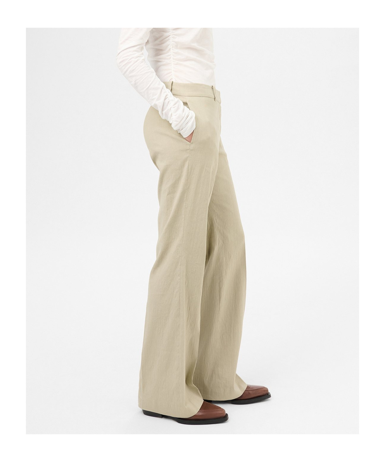 Our Legacy Dry Grass Rugged Lincot In Nude