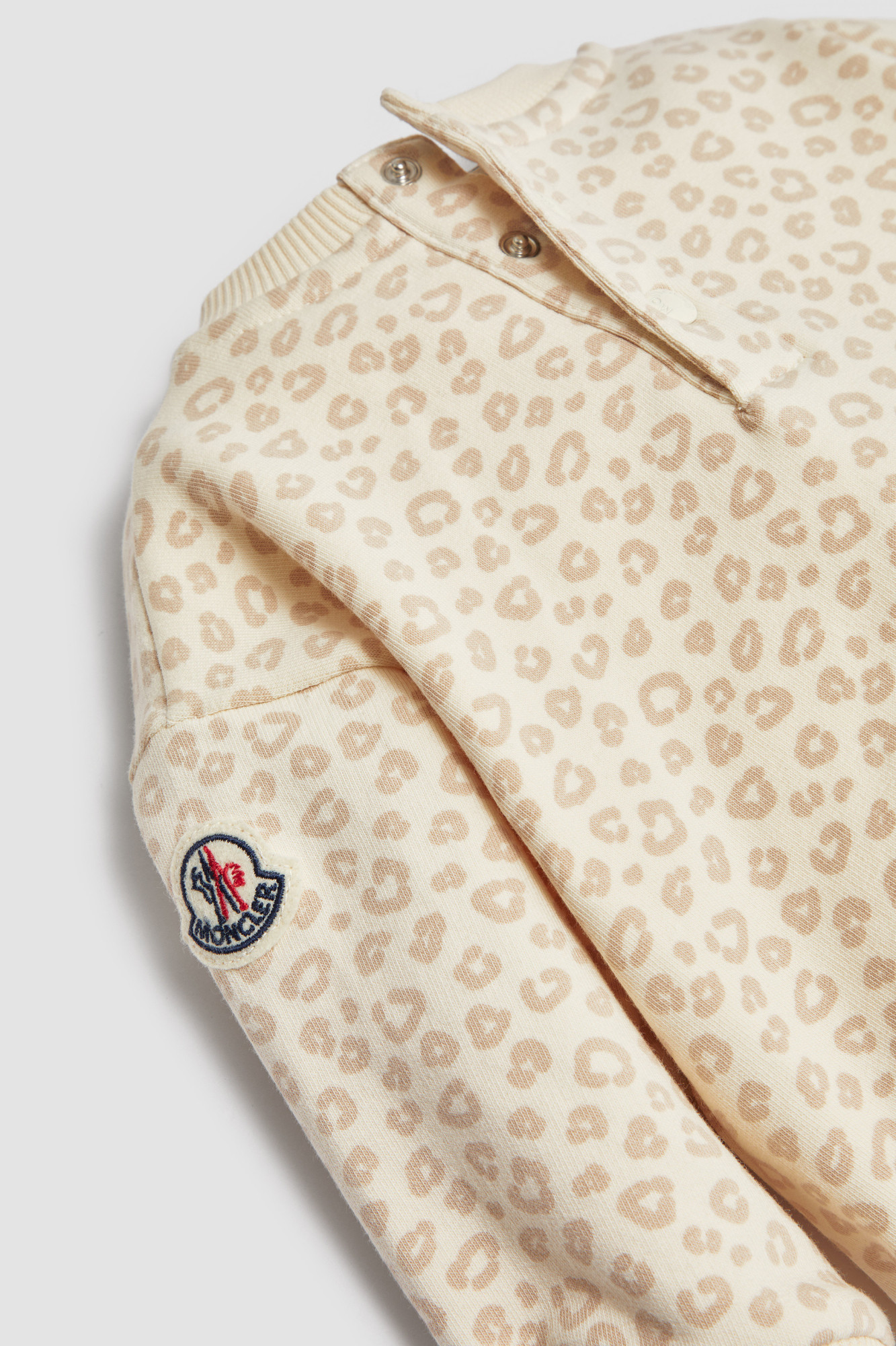 Moncler Logo-print Tracksuit Set In White