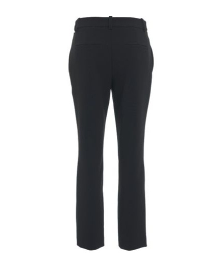 Pinko Zipped Slim-fit Trousers In Black