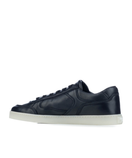 Prada Lace-up Low-top Sneakers In Blue