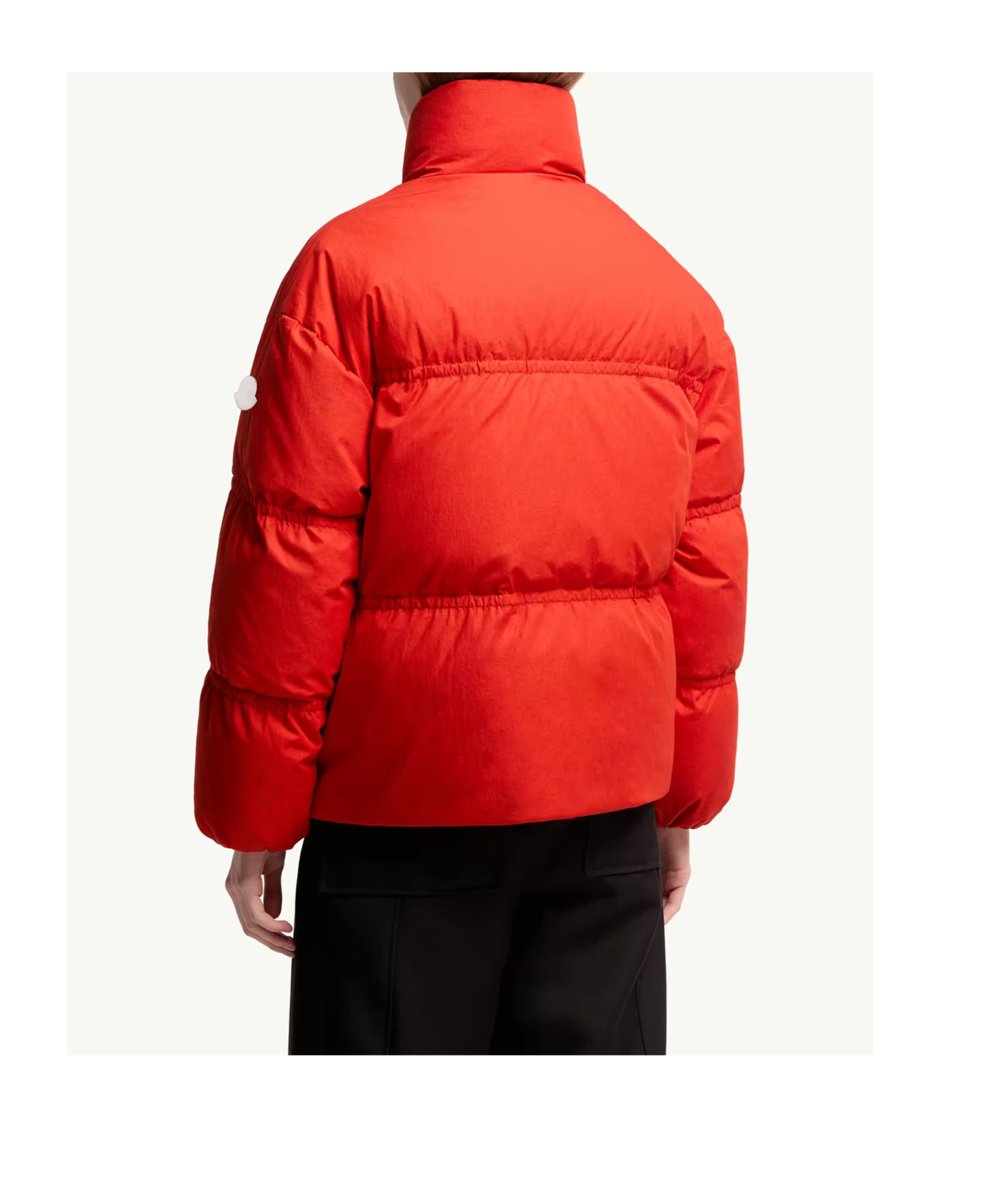 Moncler Jil Sander Mimimycin Short Down Jacket In Red