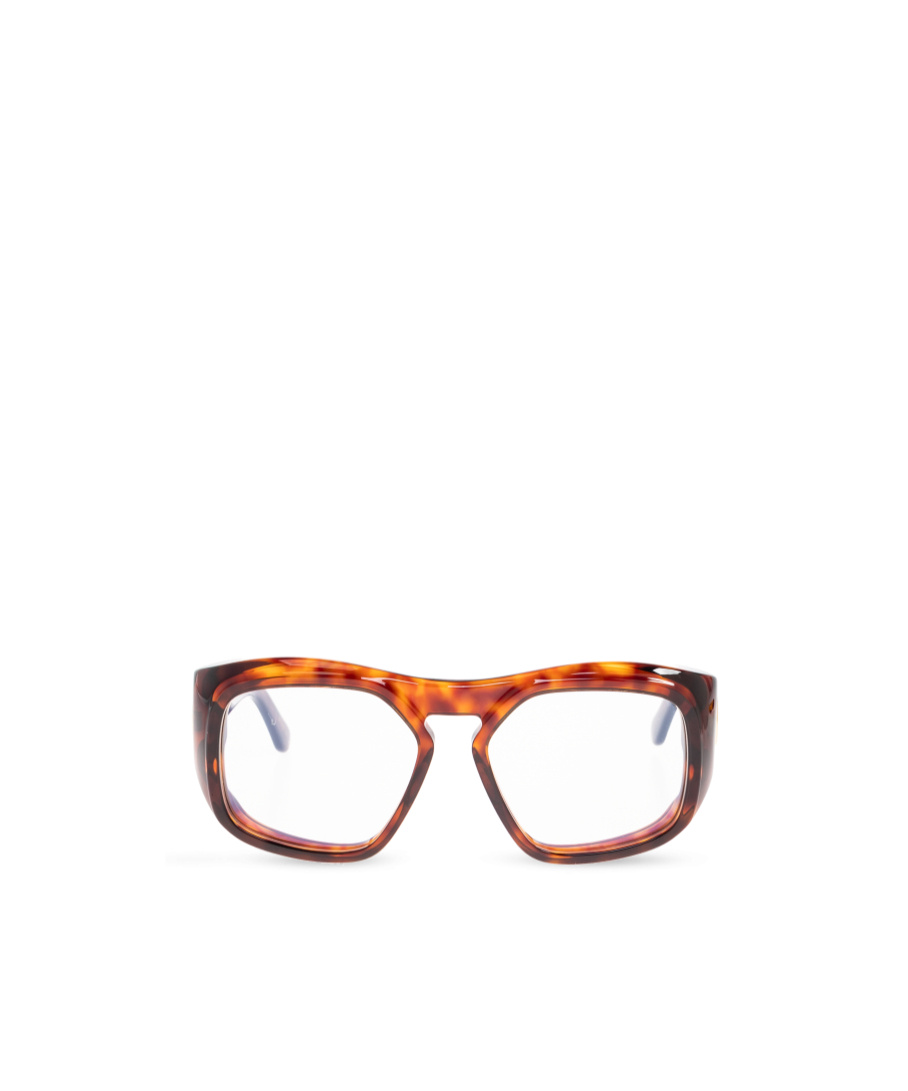Valentino Full Frame Plain Mirror In Brown